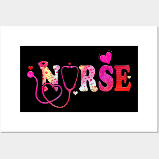 Nurse Valentines Day Posters and Art